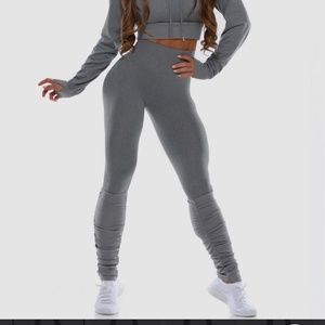 Bombshell leg warmer leggings